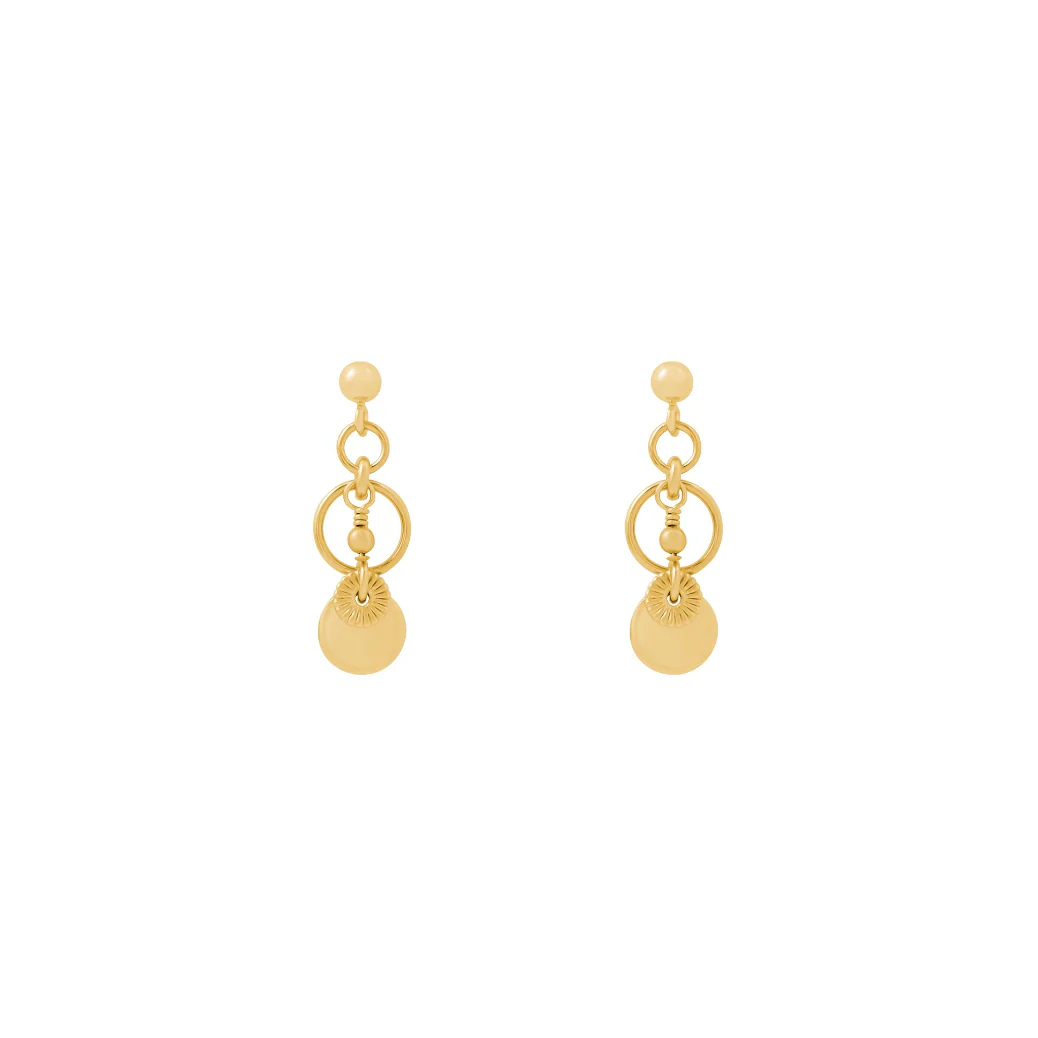 Tilly Earrings - Solid Gold - Image 3