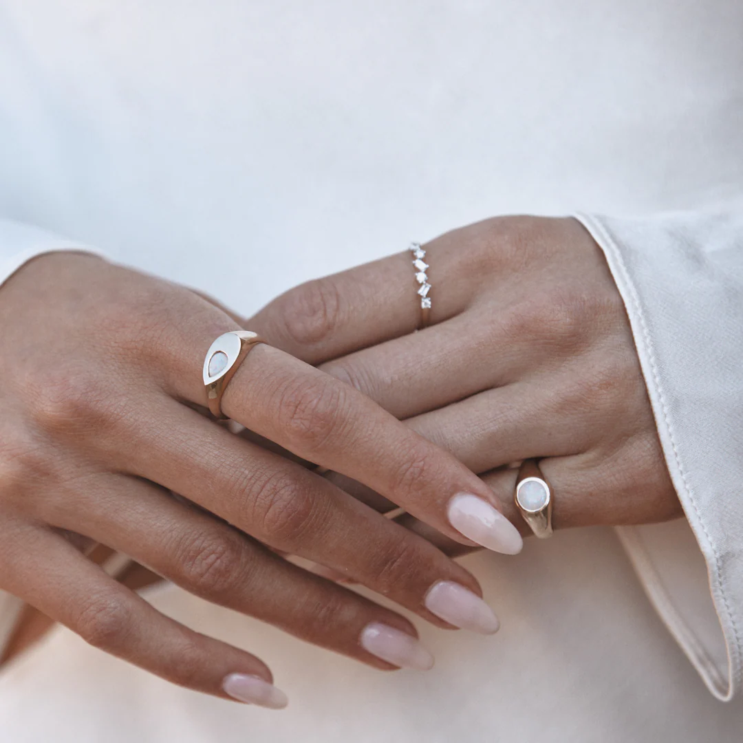 Zaila Ring - Yellow Gold - Image 14