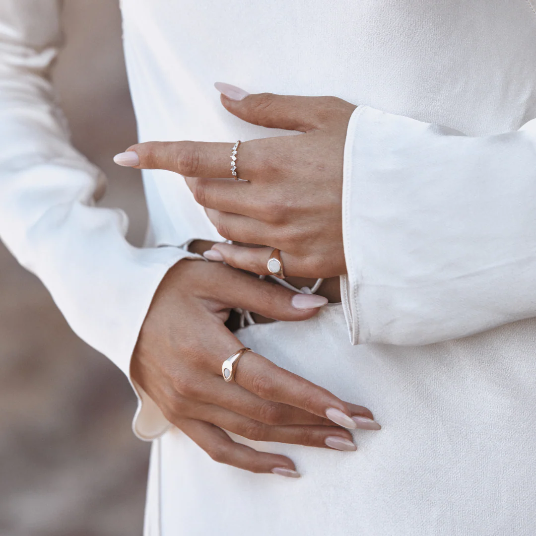 Zaila Ring - Yellow Gold - Image 15