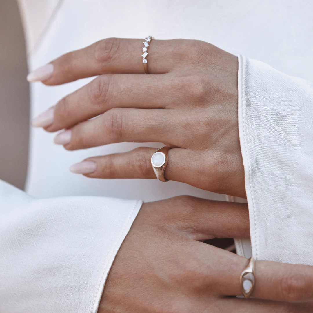 Zaila Ring - Yellow Gold - Image 16