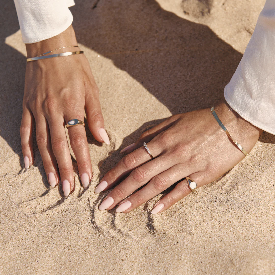 Zaila Ring - Yellow Gold - Image 8