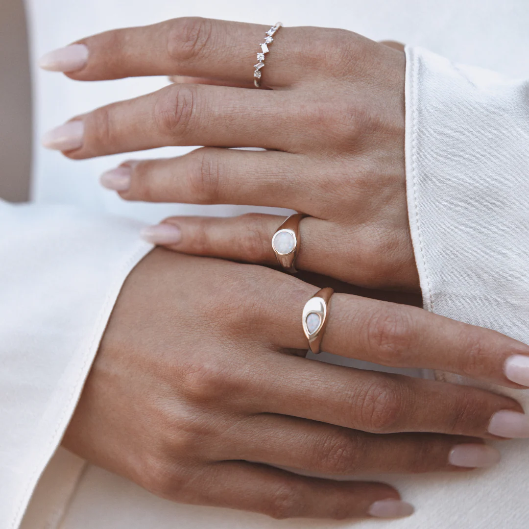 Zaila Ring - Yellow Gold - Image 9